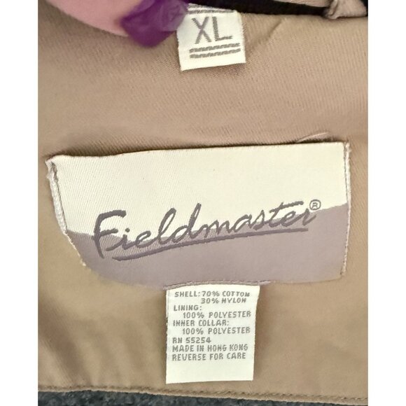 Fieldmaster Mens Khaki Utility Vest XL Multiple Pockets Hiking Hunting Camping - Picture 4 of 7